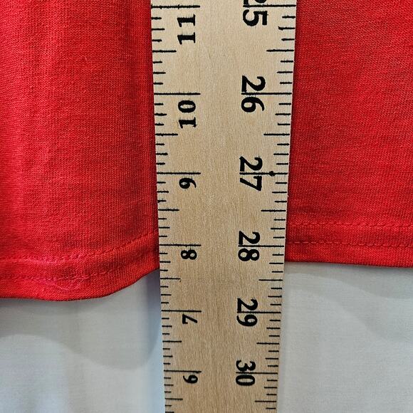 Batman Graphic Red Short Sleeve Shirt Size Large - Picture 6 of 6